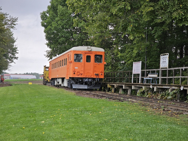 幸福駅　ディーゼルカー
