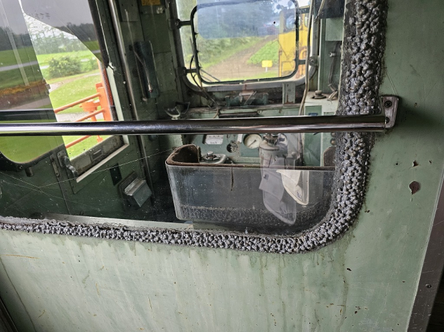 幸福駅　列車内