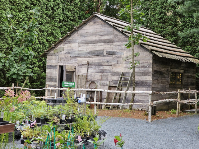 真鍋庭園　「なつぞら」ロケセット