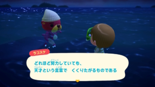 どれほど努力していても、天才という言葉で　くくりたがるものである