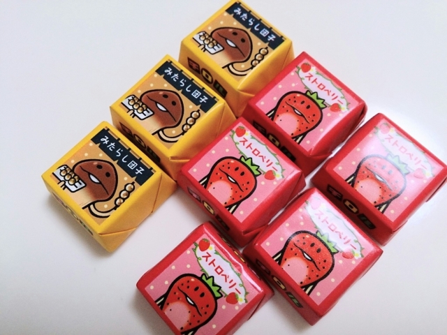 チロルチョコ　なめこ＆いちごなめこ
