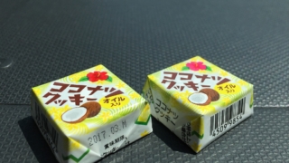 ココナツクッキー　チロルチョコ