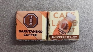 猿田彦珈琲　カフェラテ　チロルチョコ