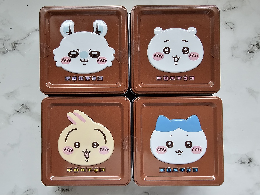 ちいかわチロルチョコ缶